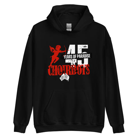45 Year Anniversary Edition Unisex Hoodie (Print on Front)